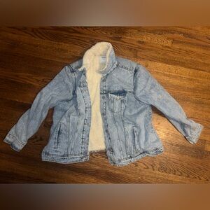 Sherpa Lined Jean Jacket